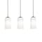 Afx Leo 3 Light Linear Pendant LEOP04MBBKLNR3 - alternate 1